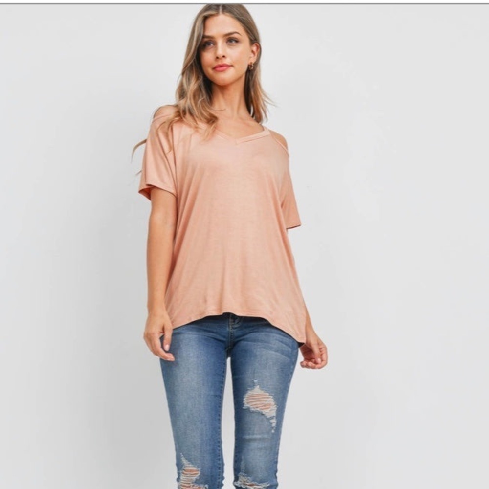 Tamara Cold Shoulder Top​ - Picture 3 of 4